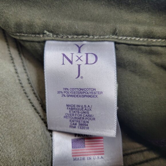 NYDJ Women's Size 10 Pants Alina Legging Green - Picture 5 of 5